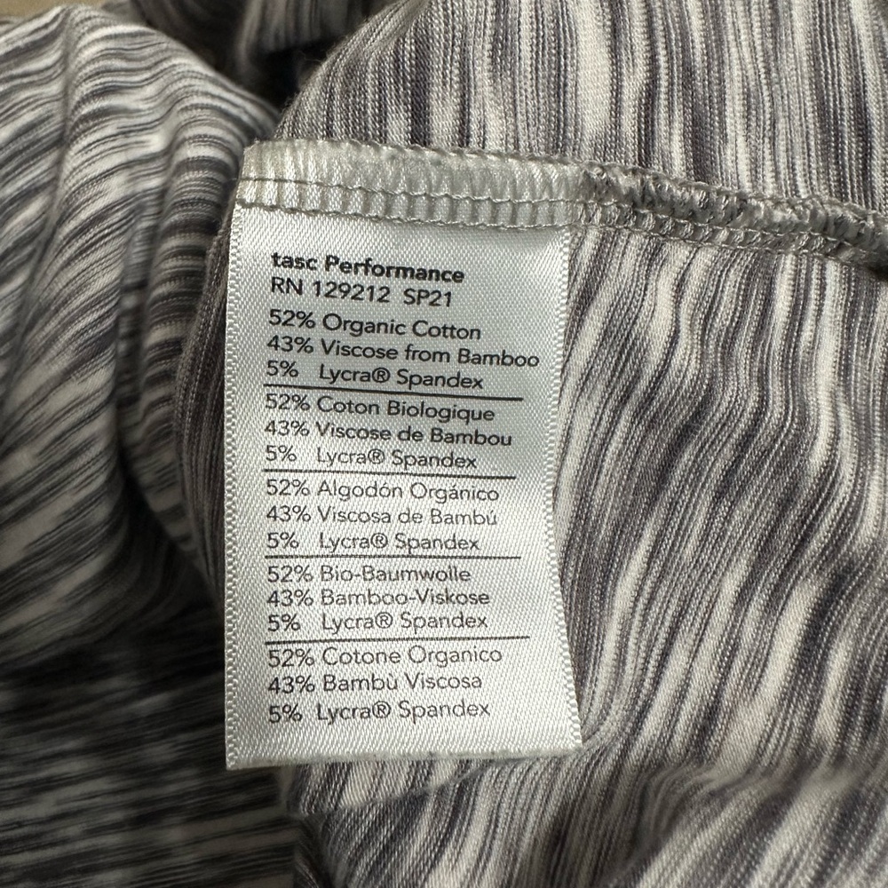 TASC Gray Racerback Tank Top - Picture 4 of 4